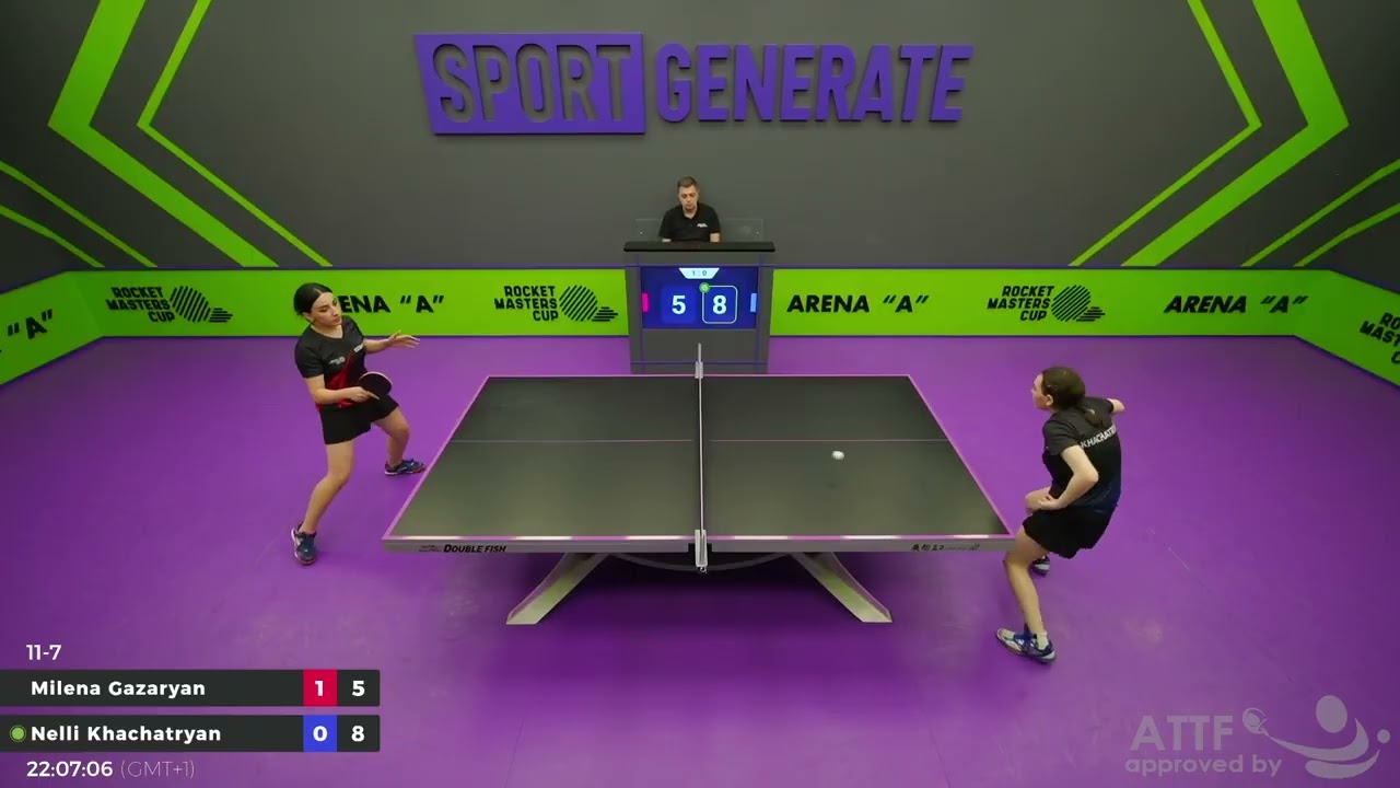 Table Tennis | M.Gazaryan - N.Khachatryan | 01.03.2026 22:00 (CET) | RMC.W 35416944