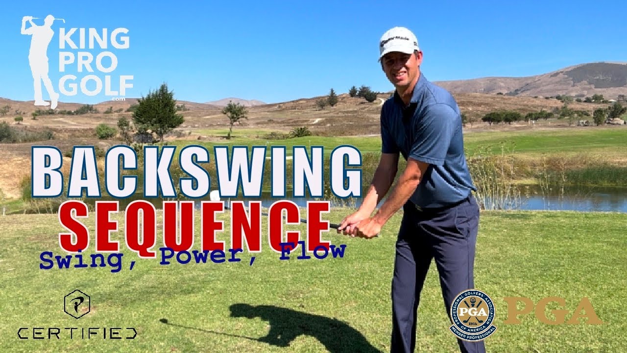 How to Sequence your Backswing | Golf Instruction | King Pro Golf Coaching