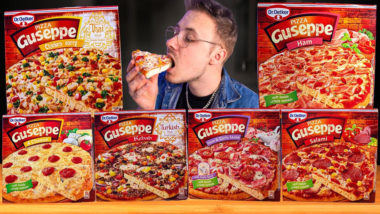 Zjedlismy WSZYSTKIE SMAKI PIZZY GUSEPPE!