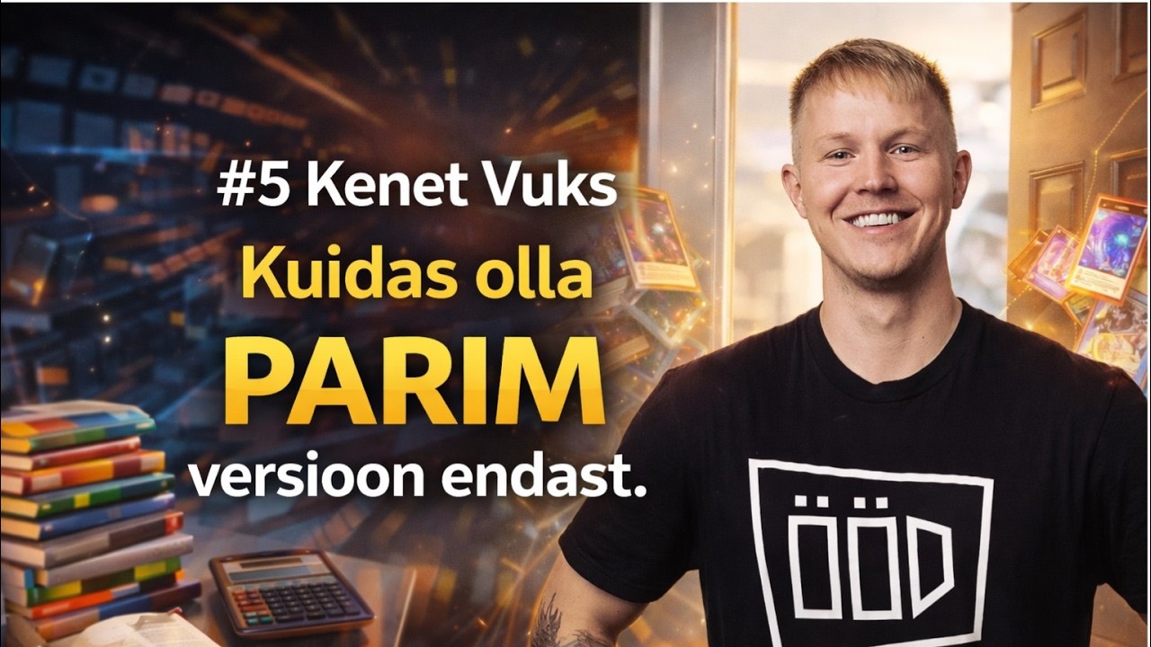 #5 Kenet Vuks - Raamatumüük, Areng, Yu-Gi-Oh, head harjumused...