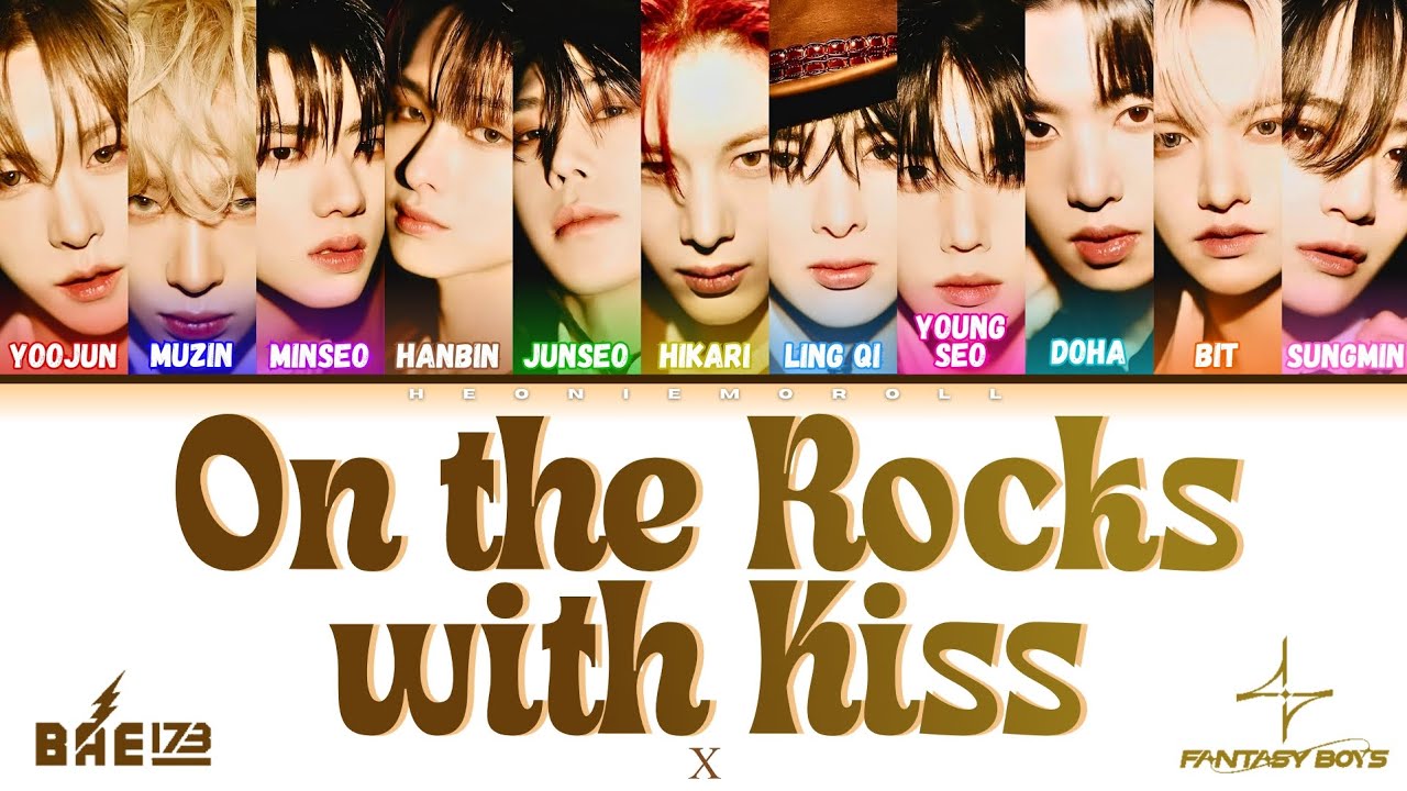 DOUBLE 0NE (더블원) - 'On the Rocks with Kiss' Color Coded Lyrics [HAN / ROM / ENG]