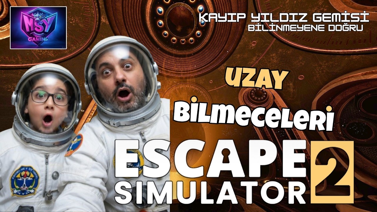 UZAYIN SONUNA GELDİK | ESCAPE SIMULATOR 2 | KAYIP YILDIZ GEMİSİ - BİLİNMEYENE DOĞRU