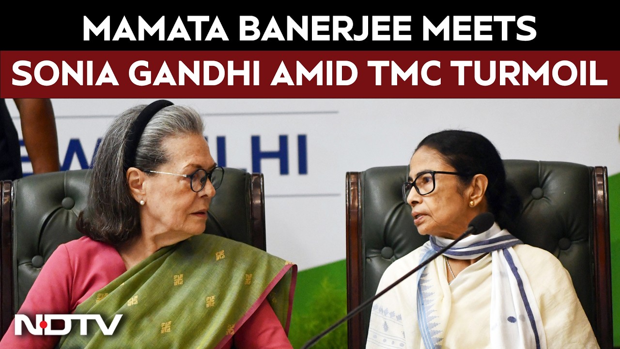 Мамата Банерджи встречается с Соней Ганди на фоне потрясений в TMC | Переговоры блока INDIA после...