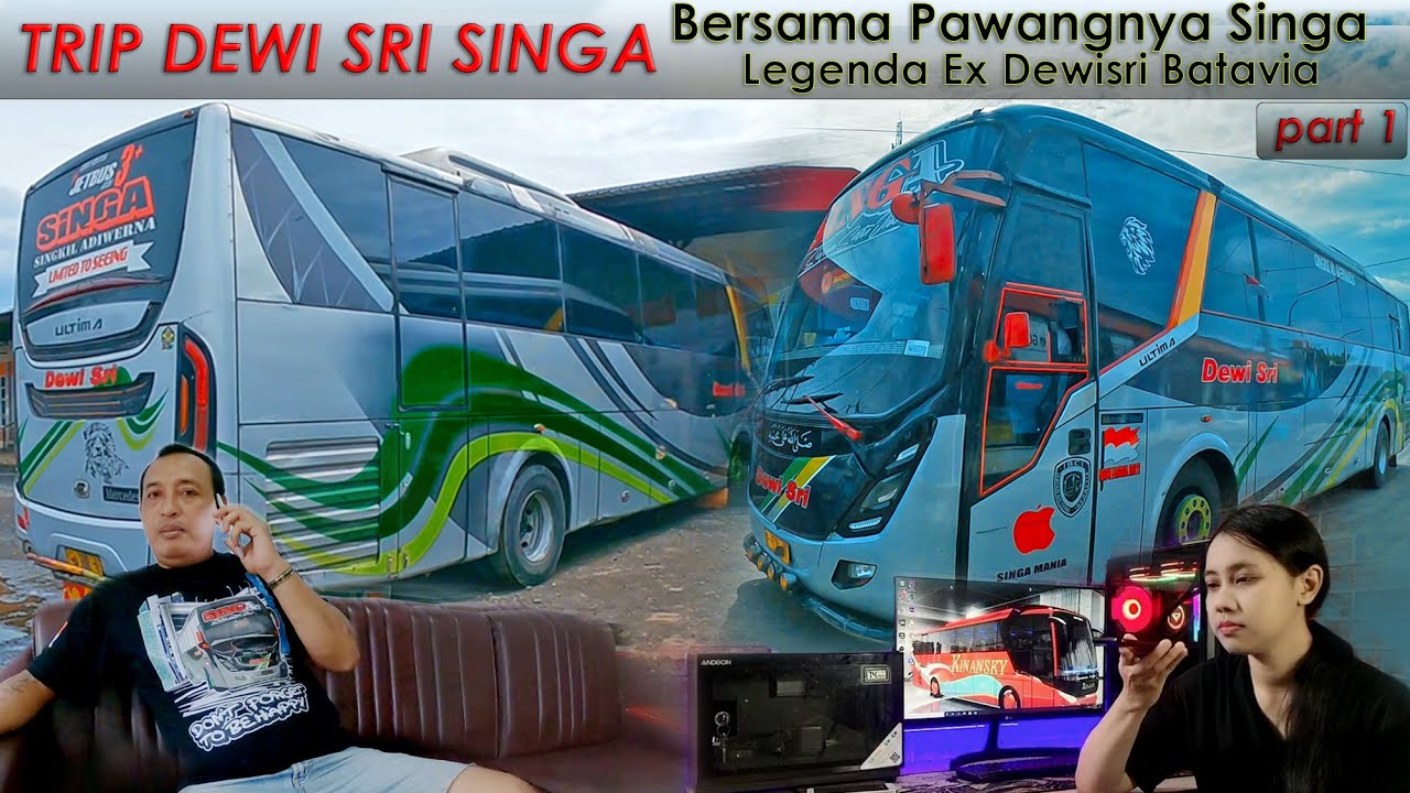 Nyobain Bus Cepat Dari Tanah Jawa ❗❗ Dewisri Singa