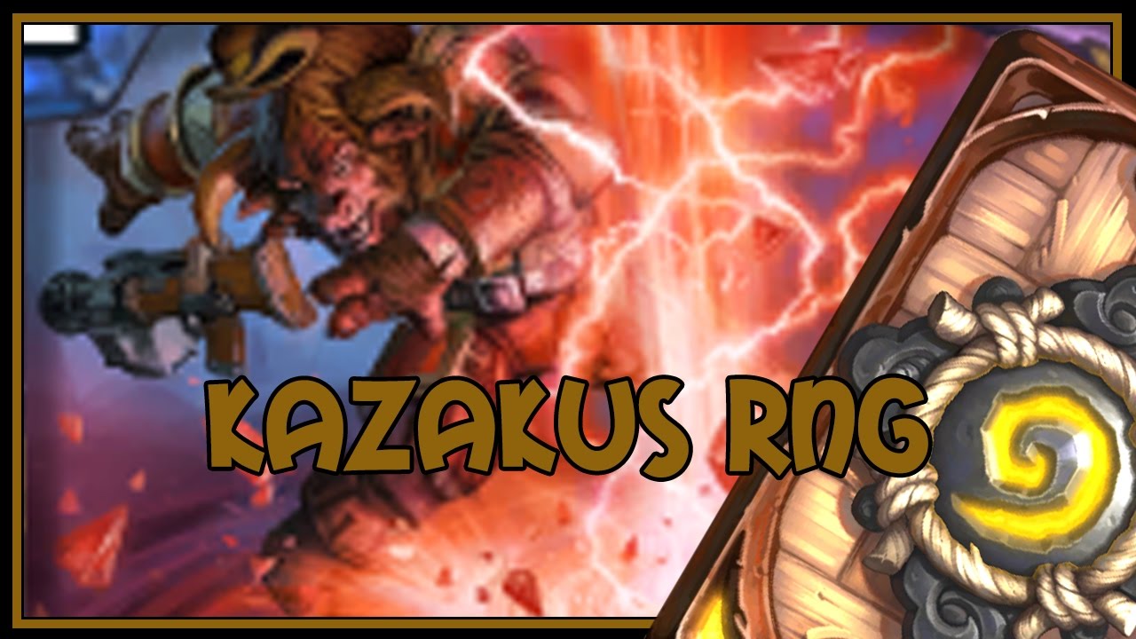 Hearthstone: Kazakus RNG (renolock)