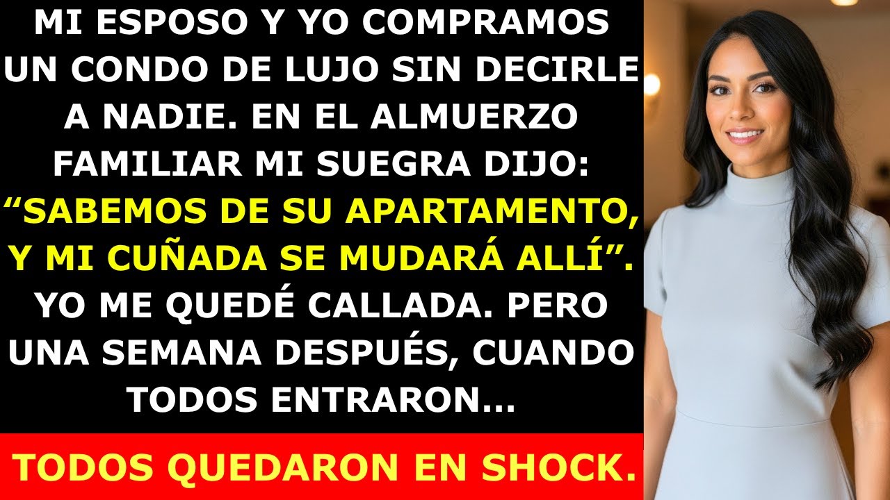 Mi Esposo Y Yo Compramos Un Apartamento De Lujo En Secreto — Pero Que Suegra Dijo Algo Increíble