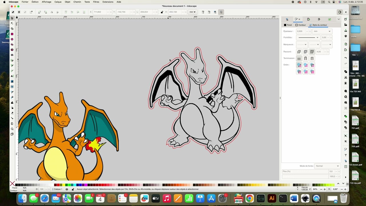 Inkscape - Détourer une image