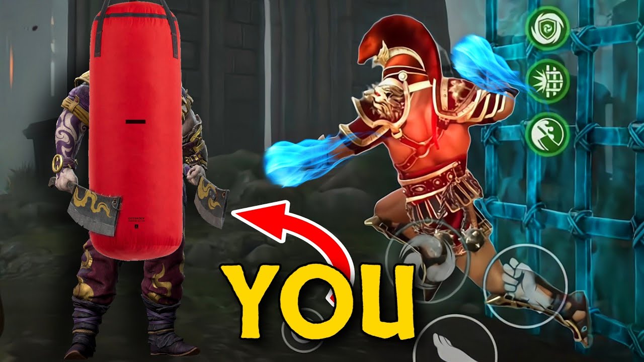 You're Just a Punching Bag for Ironclad😂 // Shadow Fight 4 Arena