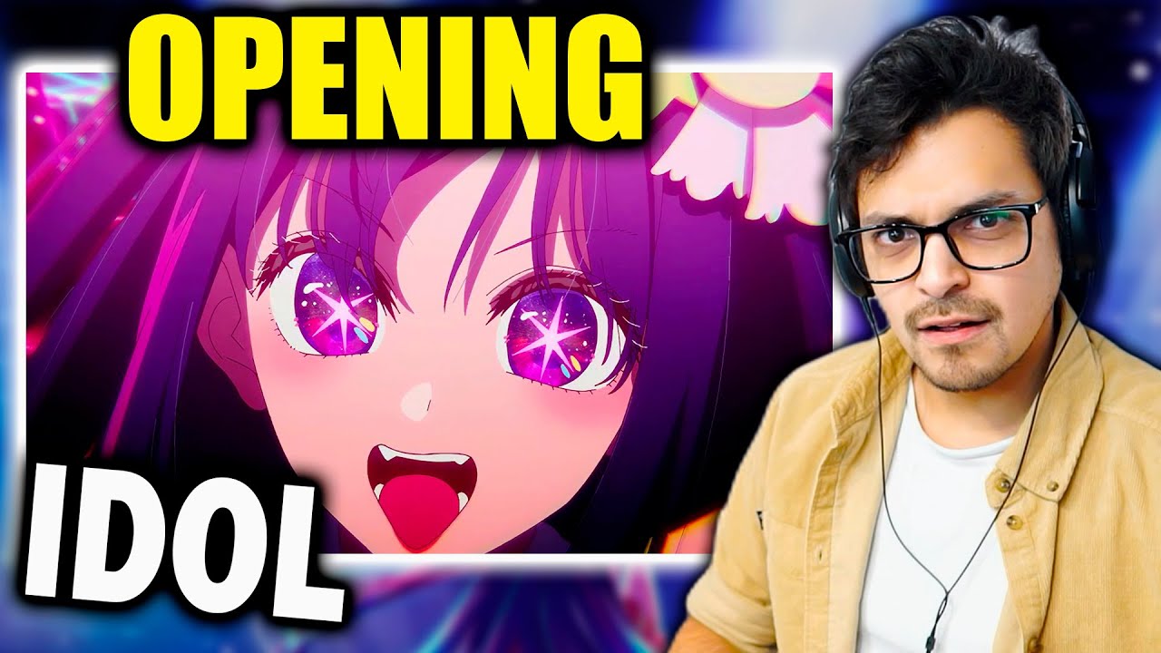 GIORGINO REACCIONA A OSHI NO KO OPENING 1 POR PRIMERA VEZ! | YOASOBI - IDOL REACCIÓN