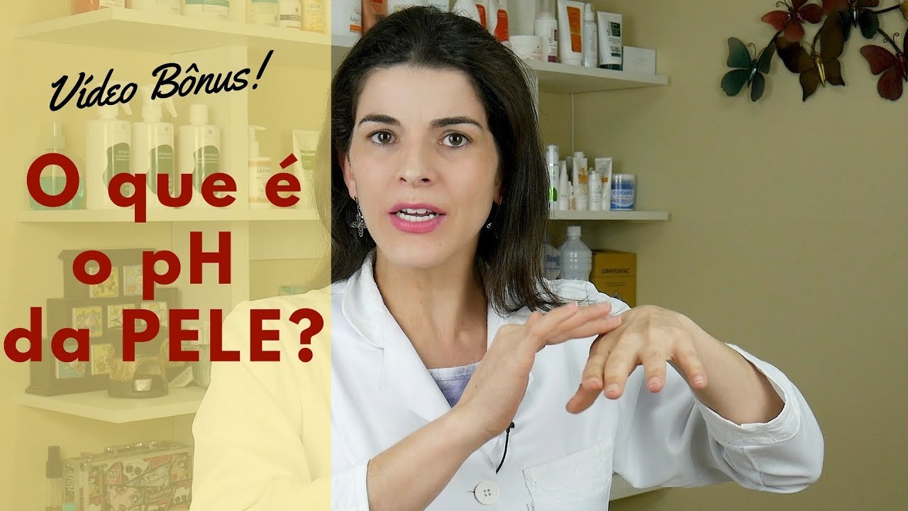 O que é o pH da PELE?