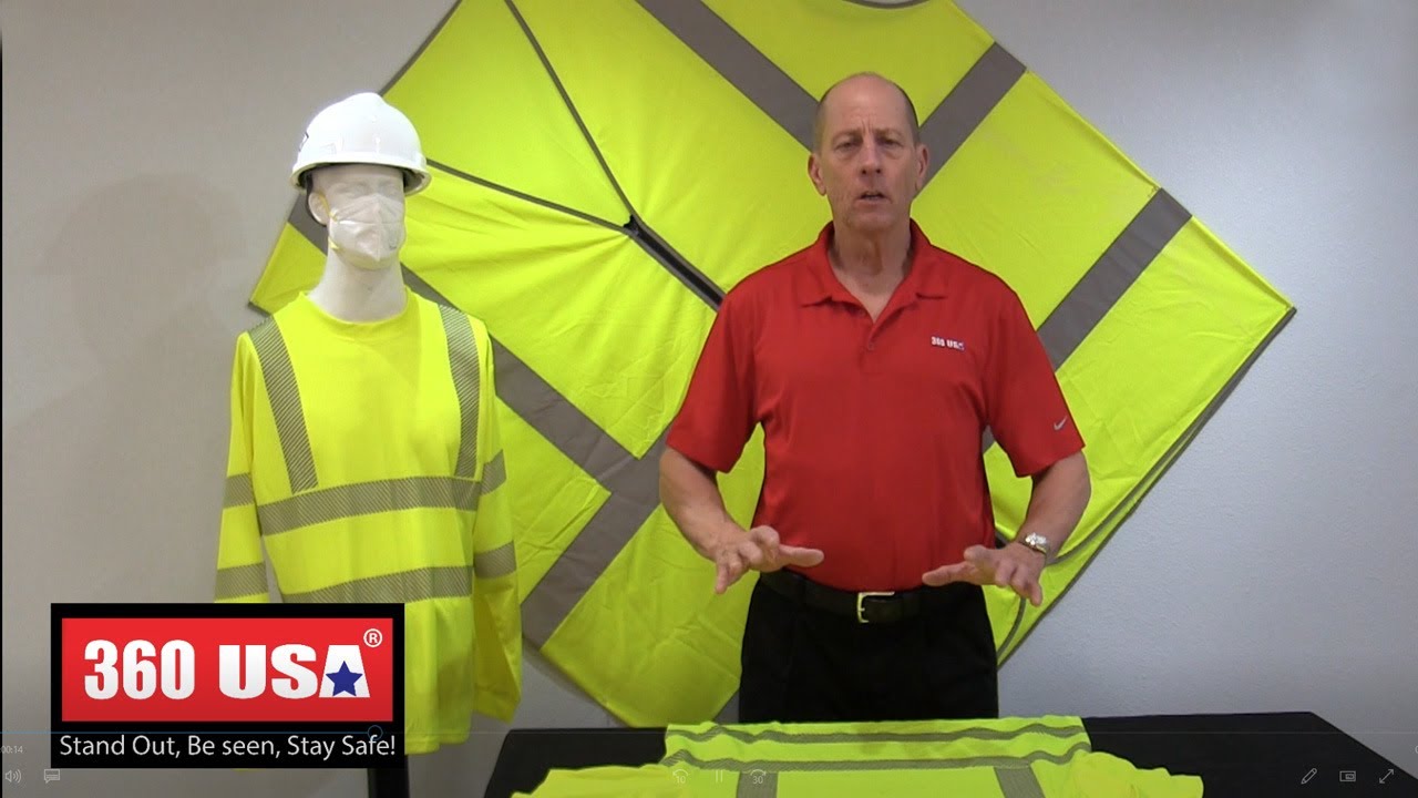 360 Mesh Quick Dry Safety Reflective T-shirt