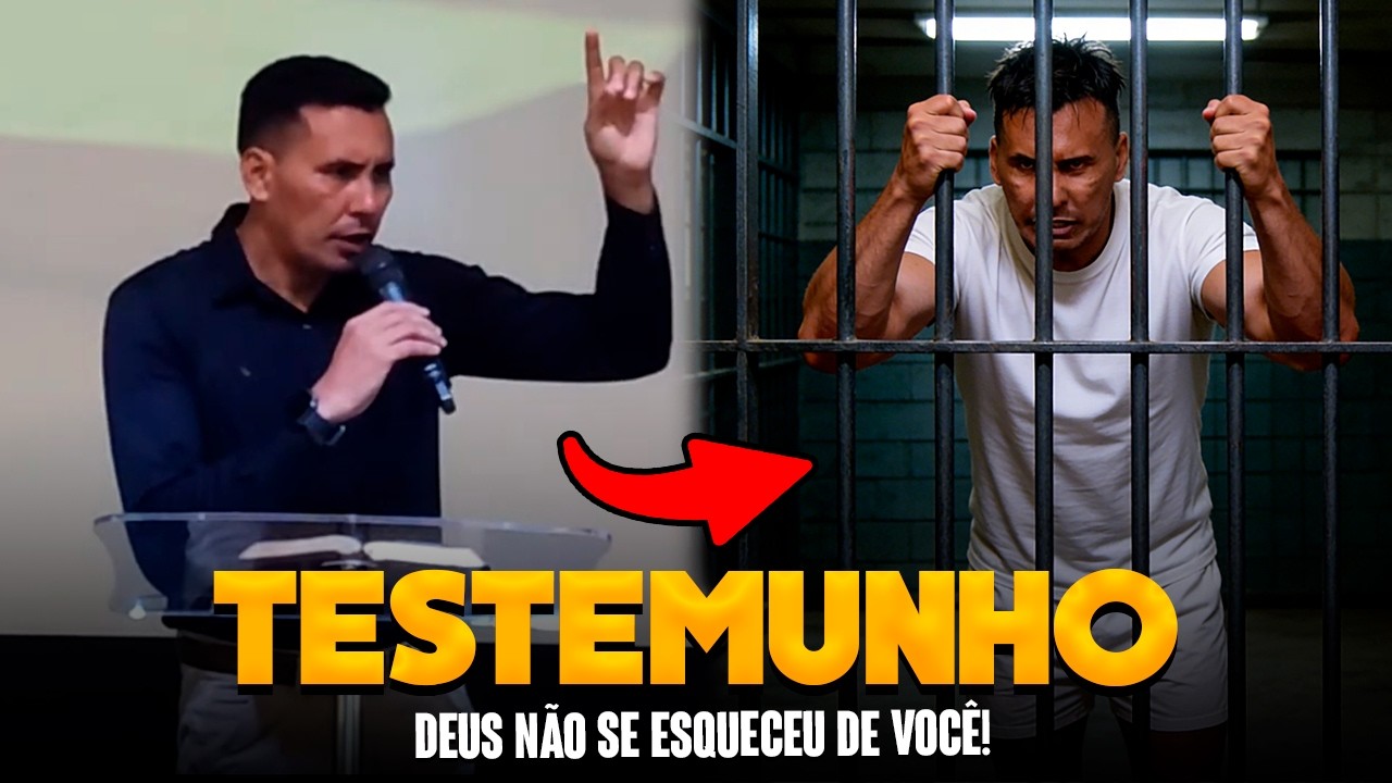 É DE ARREPIAR O TESTEMUNHO DESSE PASTOR! DEUS NÃO SE ESQUECEU DE VOCÊ!