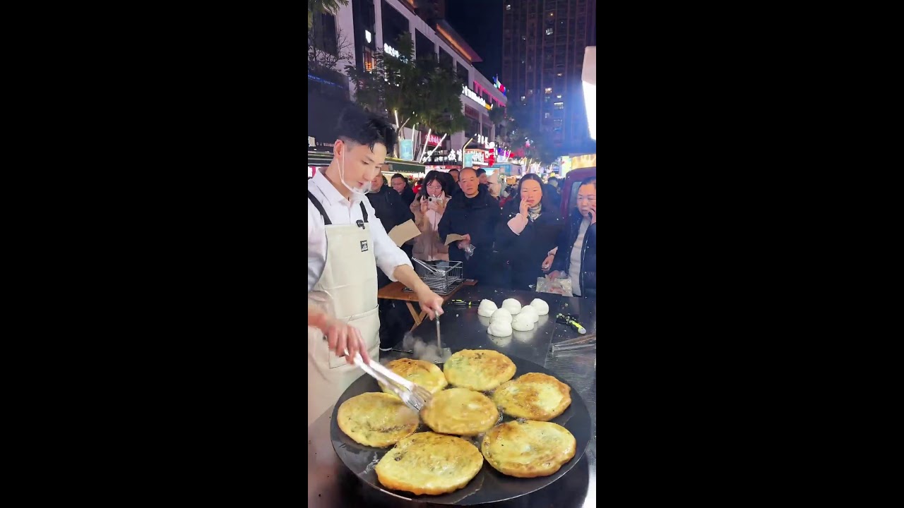 Street special snacks live broadcast