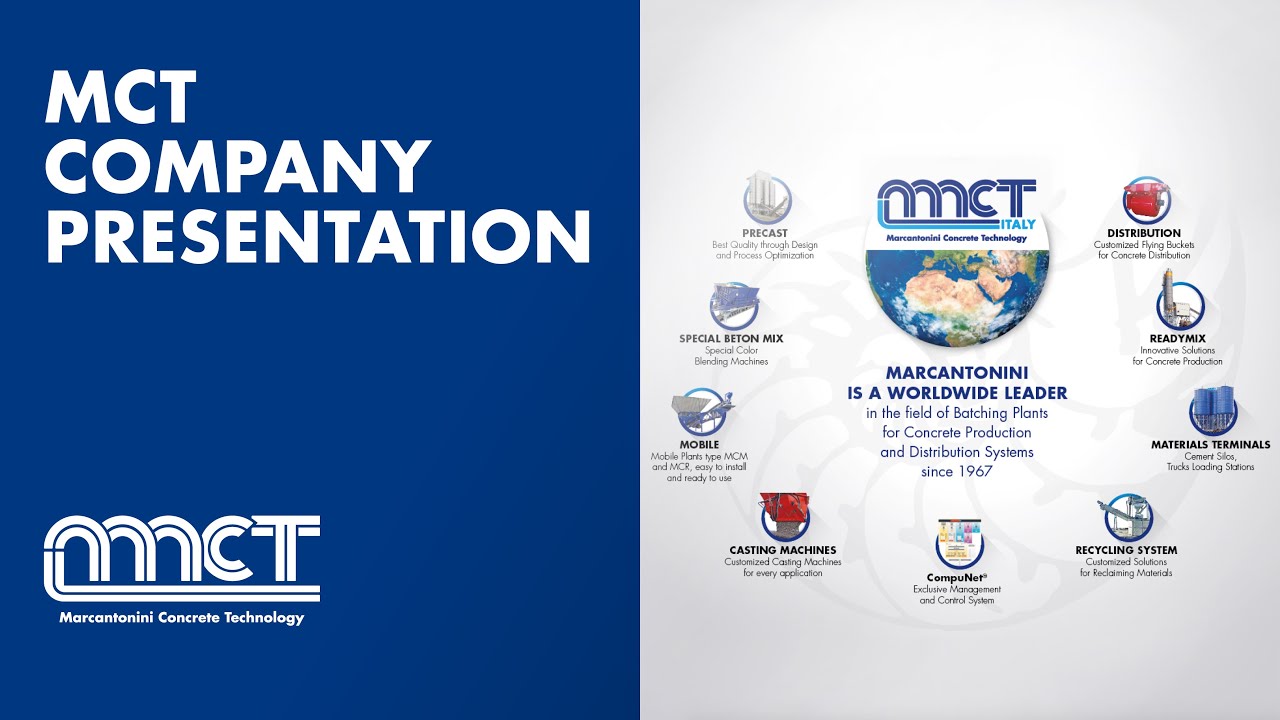 Precast and Ready Mix Concrete Mixing Batch Plant, Concrete transport Flying bucket (MCT Italy) - 1