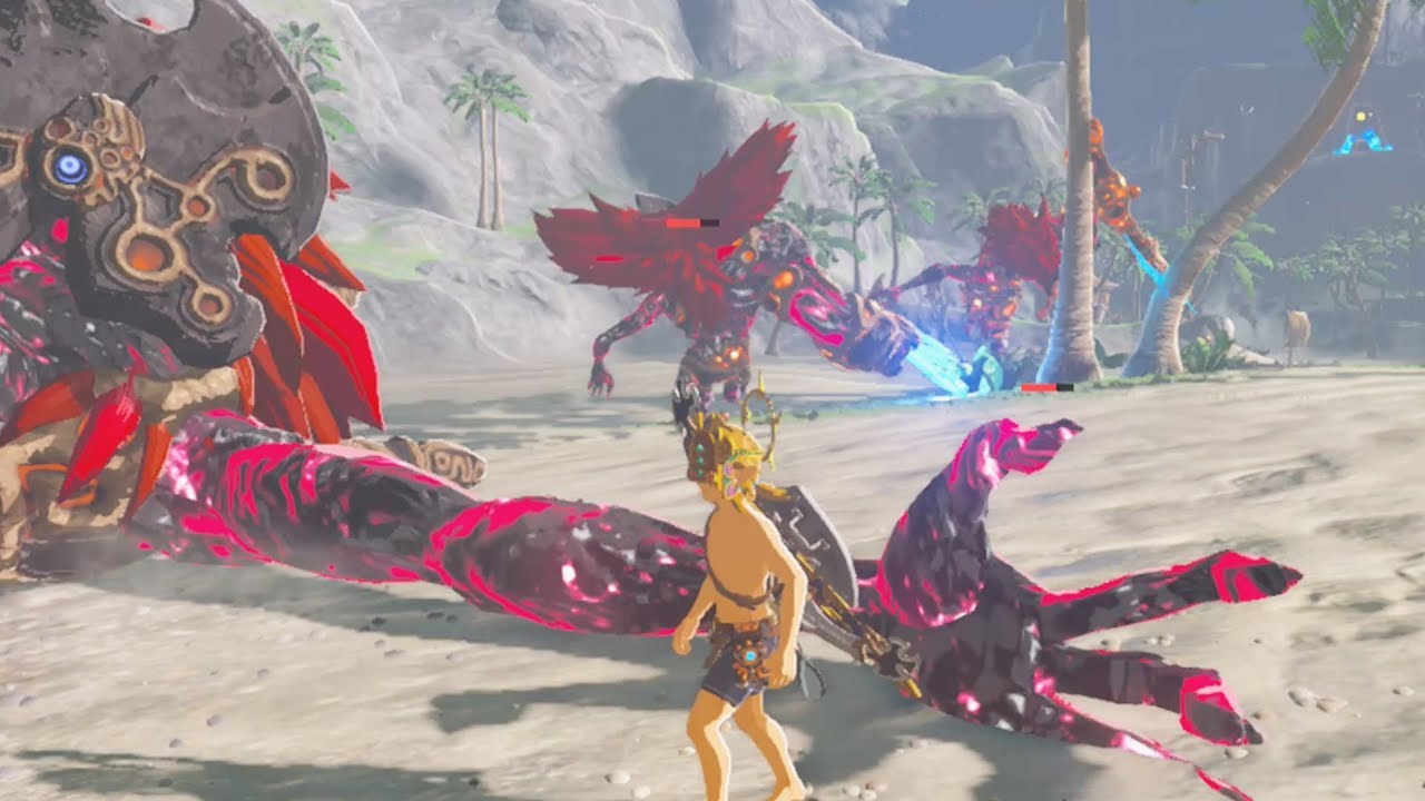 Fighting All Blight Ganon's at Once! - Zelda Breath of the Wild