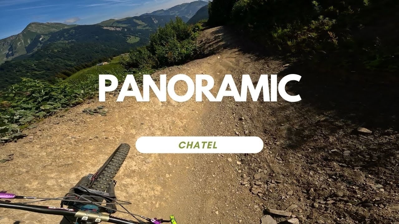 Panoramic Flow Trail Bikepark Chatel France 🇫🇷 Portes Du Soleil Full Run POV RAW