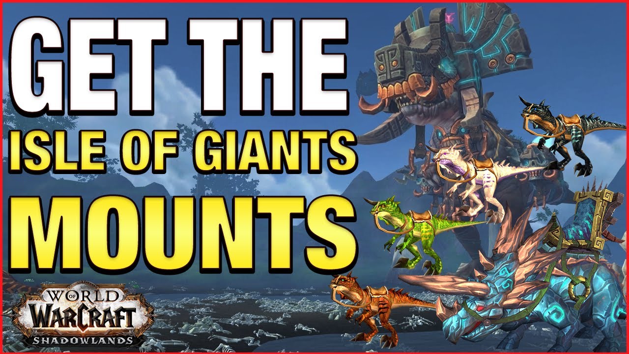 How To Get The Isle of Giants Mounts | Oondasta Mount Guide | Primal Raptor Mount | WoW Mount Guide