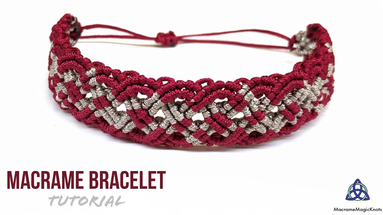 Macrame Celtic 'Blue Sea' Bracelet Tutorial | Friendship Bracelet DIY