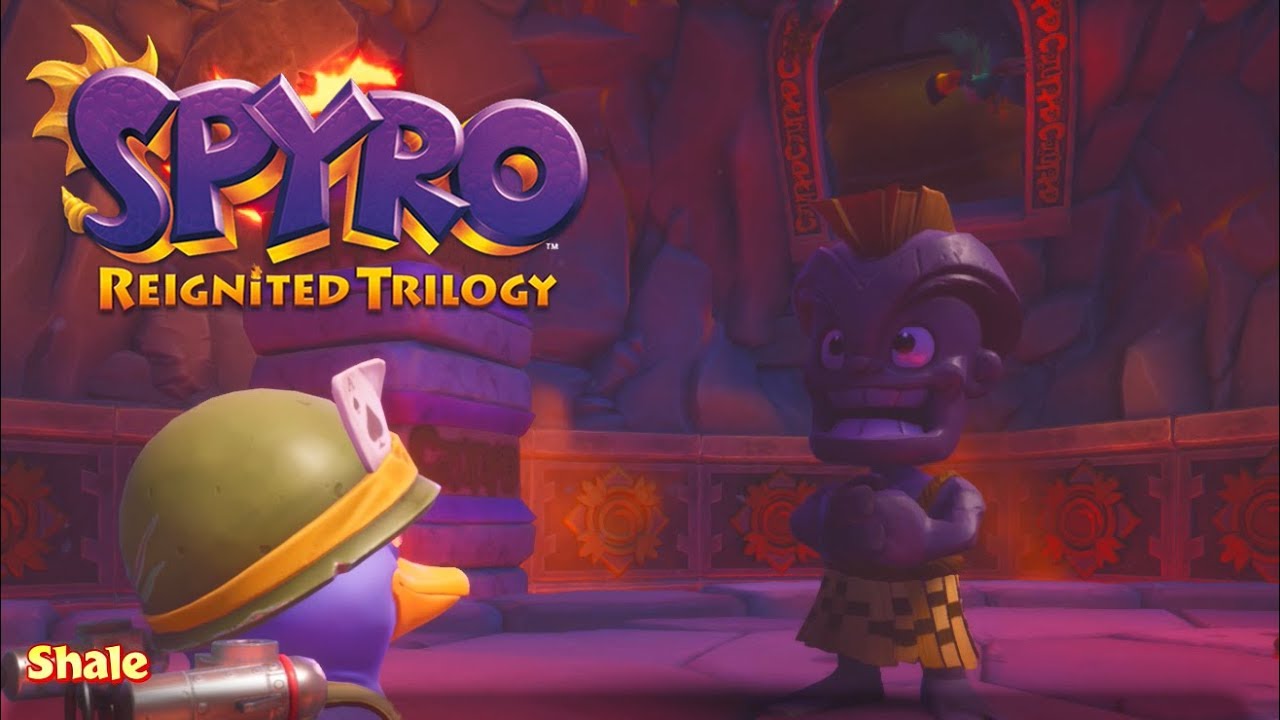 Spyro Reignited Trilogy - Spyro: Year of the Dragon 117% Walkthrough Part 12 - Molten Crater 2/2