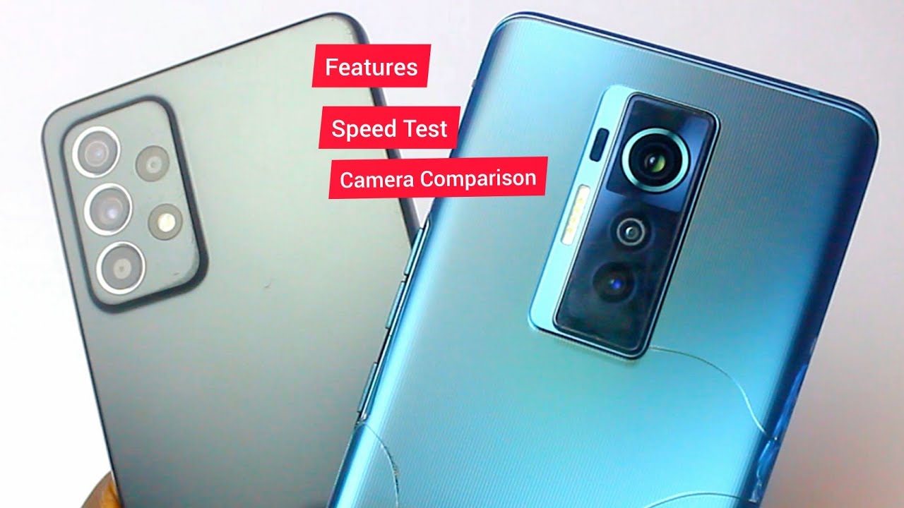 Samsung Galaxy A52 vs Tecno Phantom X: Speed Test, Camera Comparison & Features
