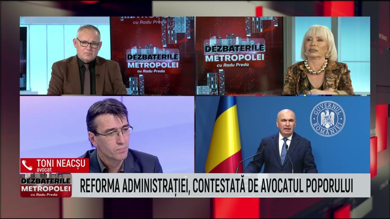 TONI NEACȘU: Bolojan încearcă să reglementeze, fentând mecanismele democratice | @Metropola TV