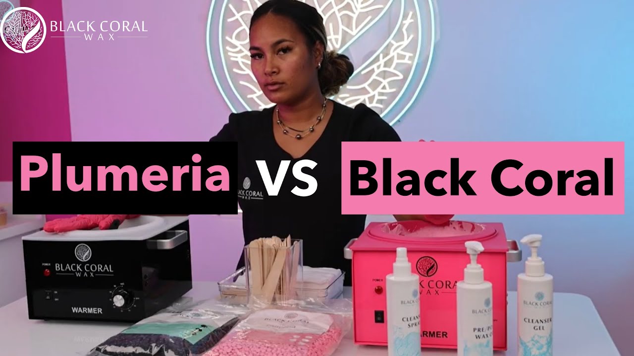 Plumeria vs Black Coral Hard Wax – Side-by-Side Waxing Test & Review