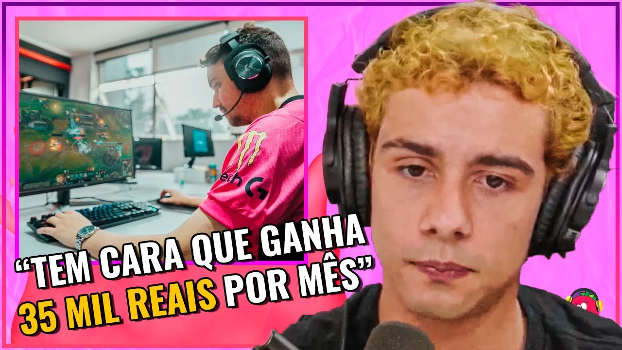 QUANTO GANHA um JOGADOR de LEAGUE OF LEGENDS?