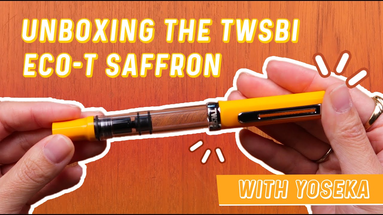 Распаковка с Ёсека: TWSBI ECO-T Saffron
