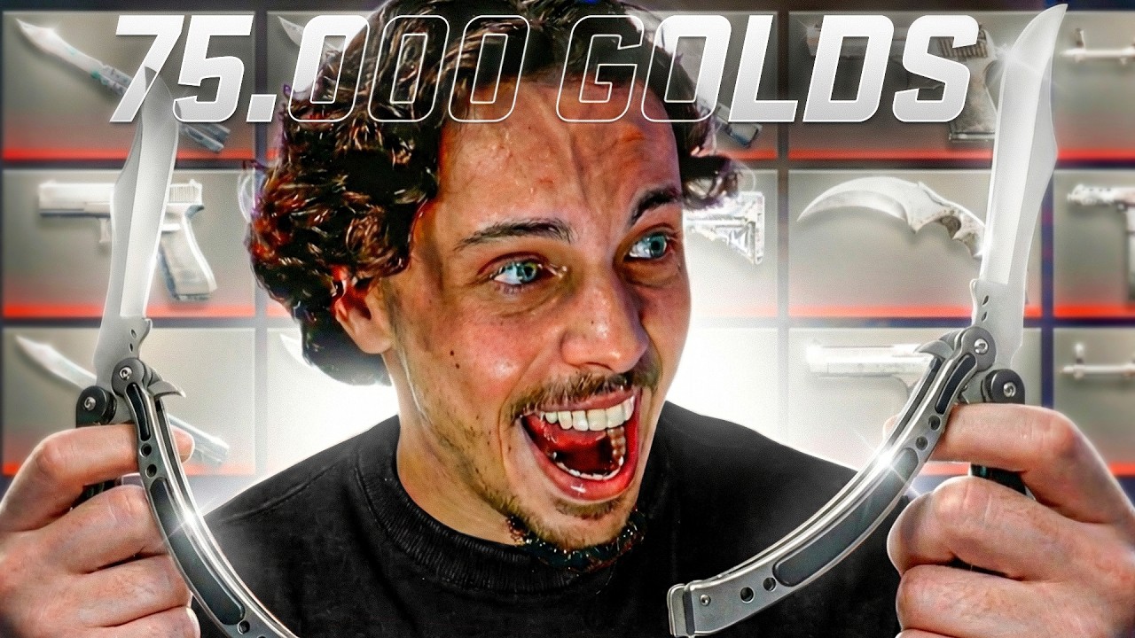 75.000 MIL GOLDS!! ESSE É O MEU INVENTÁRIO BRANCO COMPLETO NO STANDOFF 2!!