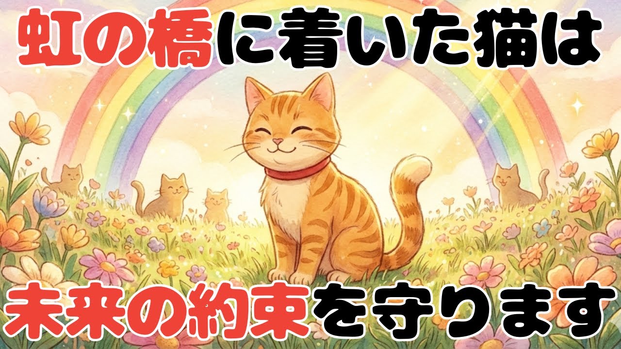 猫の雑学!! 【虹の橋の約束】さよならは「またね」の合図。旅立った猫があなたと交わした秘密の約束