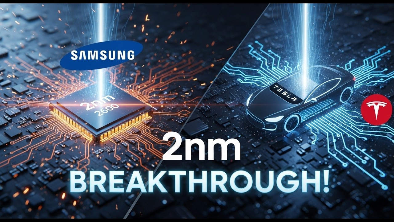 Przełom Samsunga w procesie technologicznym 2 nm! Exynos 2600 i układy Tesli zmieniają wszystko