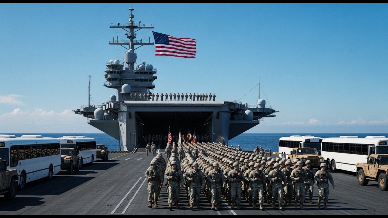 USS Comstock LSD-45 Underway With Amphibious Forces in Major Naval Exercise