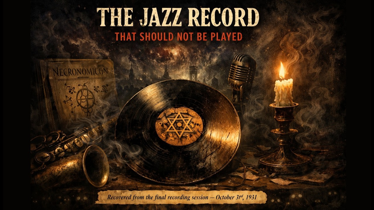 The Jazz Record That Should Not Be Played | Lovecraftian Dark Jazz Album (Cosmic Horror Ambient)