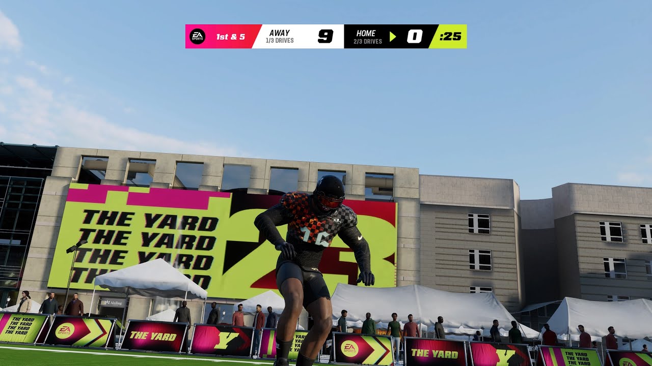 WE PLAYED POUND FOR POUND! MADDEN 23 THE YARD 3VS3