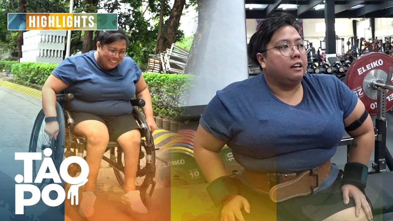 'Tao Po' : Kilalanin ang para-powerlifter na si Kat Hernandez