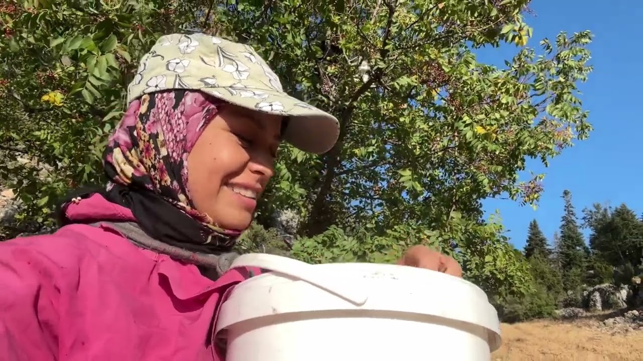 DAĞLARDAN ÇITLIK TOPLADIK. ANNEMGİLİN ESKİ YURTLARINI DOLAŞTIK #köy #doğa #vlog