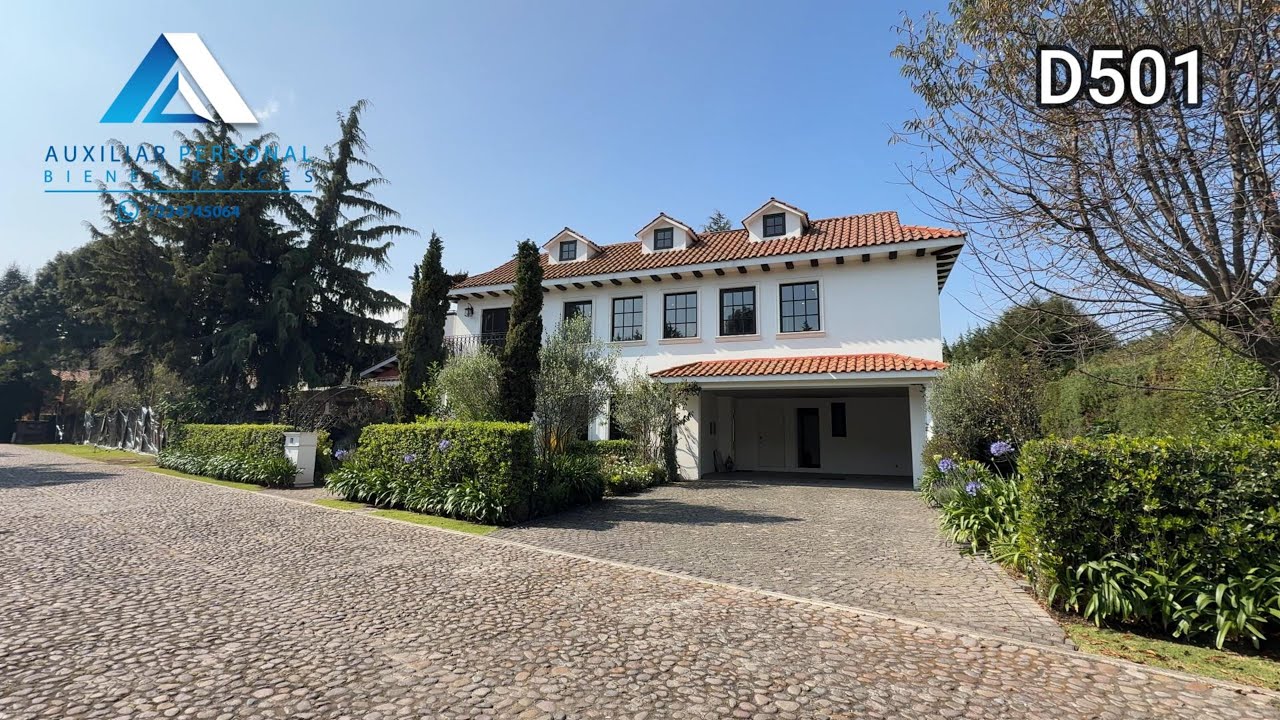 D501 Casa en Venta a 20 minutos de Santa Fe, CDMX.