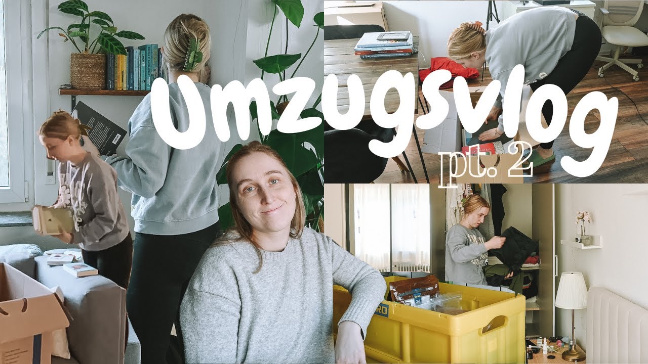 UMZUGSVLOG Pt. 2| Das Packen kann beginnen