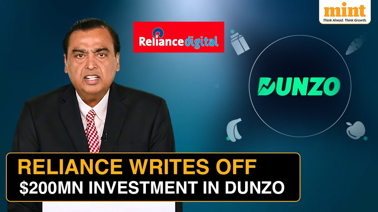 Why Reliance Retail Wrote Off Its ₹1645 Cr Dunzo Investment | What Went Wrong