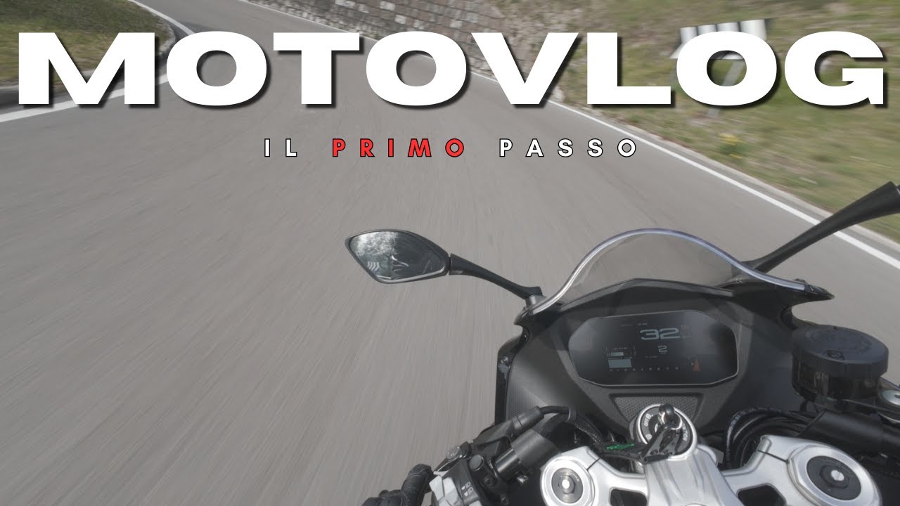 PRIMO VIDEO SUI PASSI CON LA NUOVA MOTO!