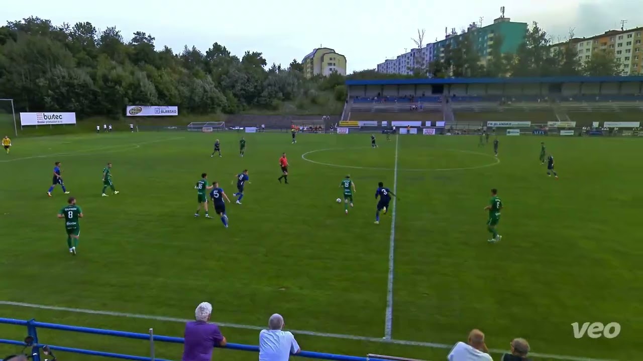SESTŘIH | MSFL 25/26 | 3. kolo | FK Blansko - FC Hlučín | 1:5