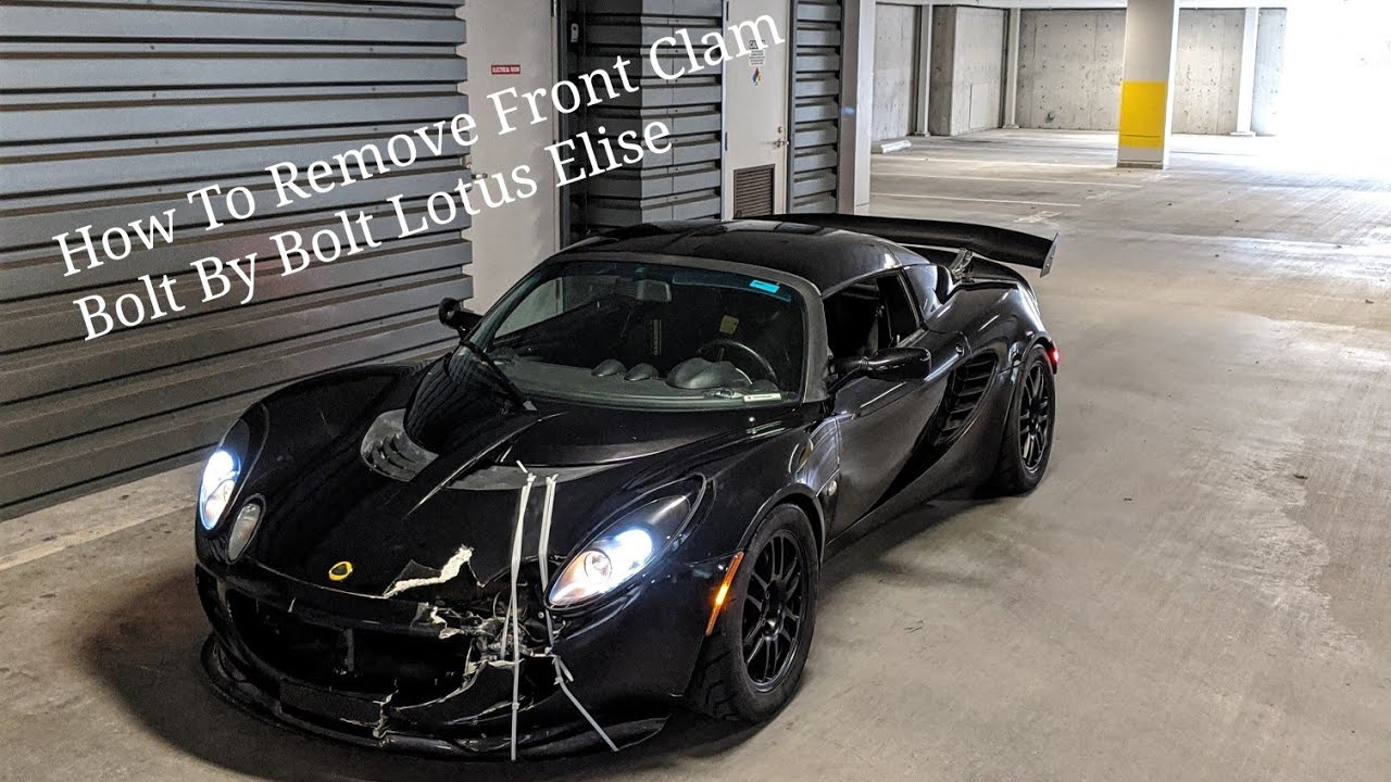 MITCH DORE | How To Remove Lotus Elise/Exige Front Clam