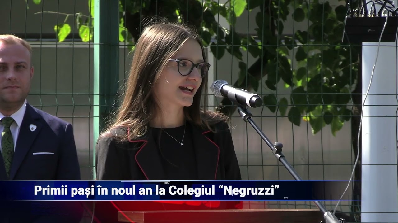 Început de drum la Colegiul Național „Costache Negruzzi”