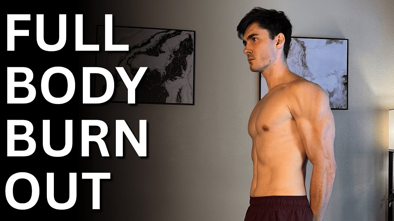 10 MIN FULL BODY BURNOUT | Legs, Back, Biceps, Triceps, Chest, and Shoulders Dumbbell Home Workout
