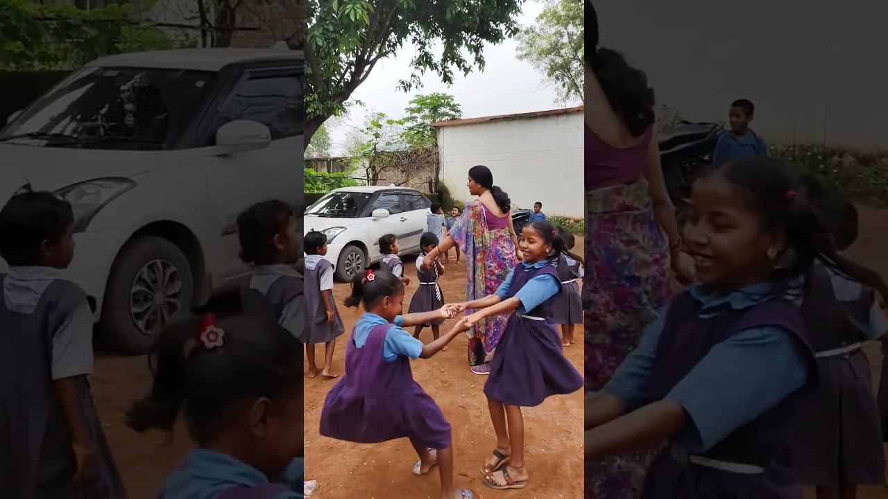 CG SCHOOL Play activity # Students & teacher play# CG Panthi songs music #viral #trend #short#cg