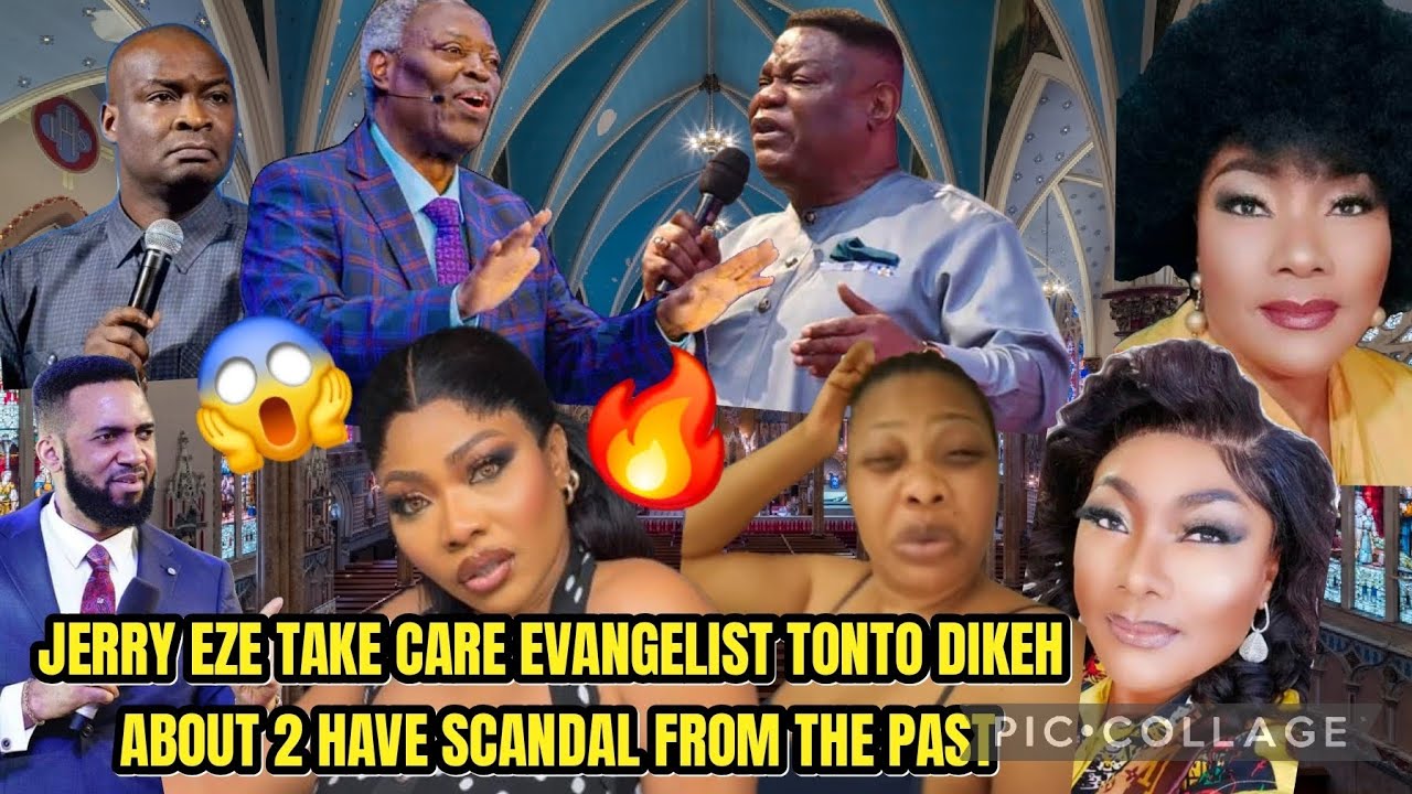 JERRY EZE TAKE CARE EVANGELIST TONTO DIKEH ABOUT 2 HAVE SCANDAL FROM THE PAST‼️😱‼️