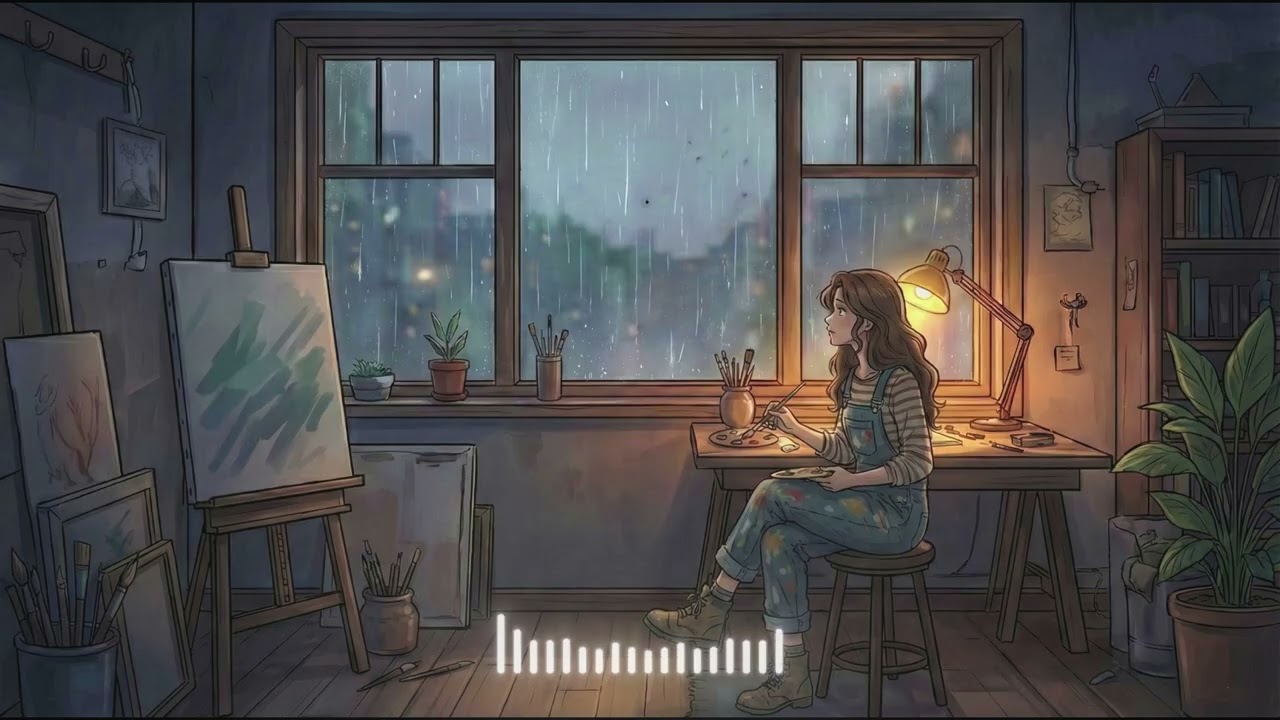 Waiting for Inspiration 🎨 Sad & Chill Art Lofi