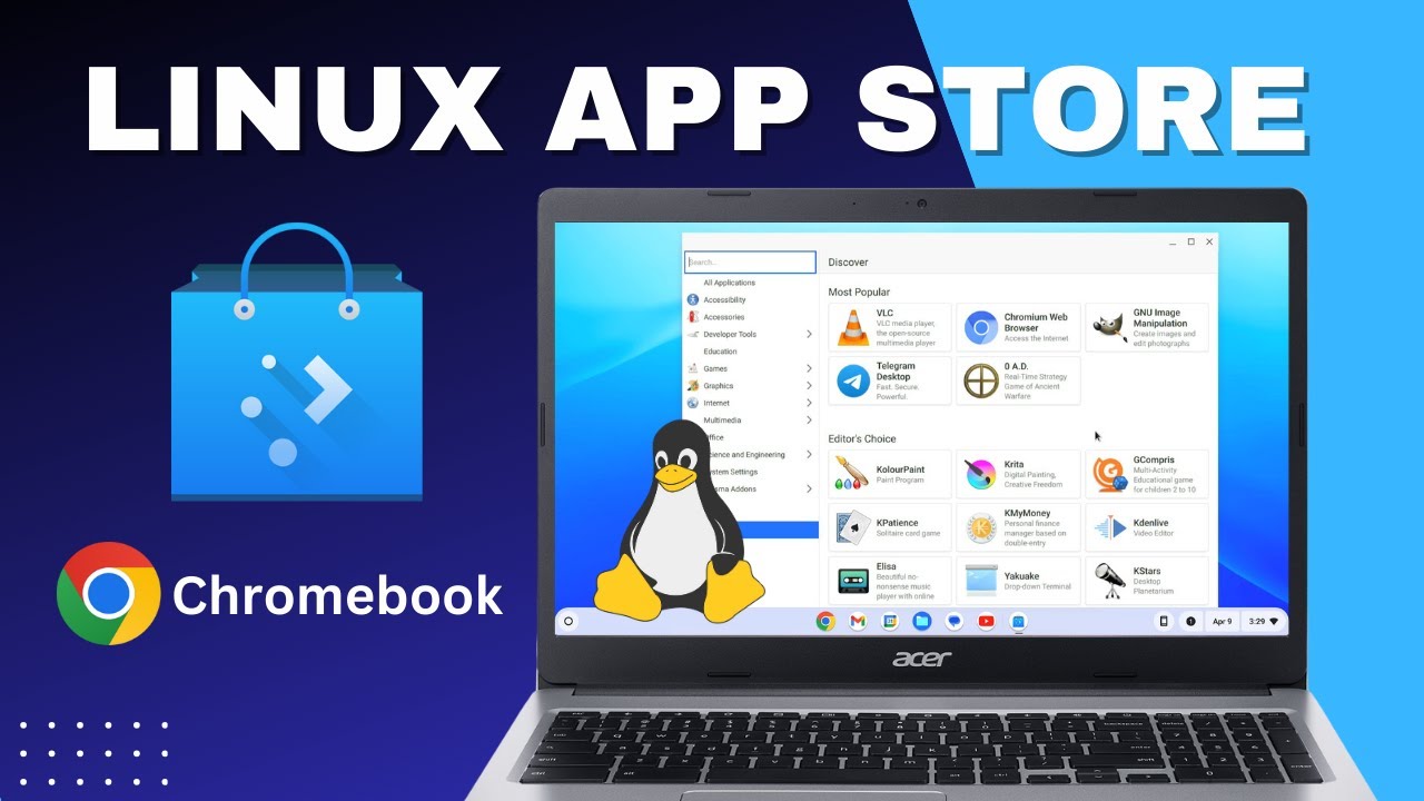 Install Linux App Store on Chromebook