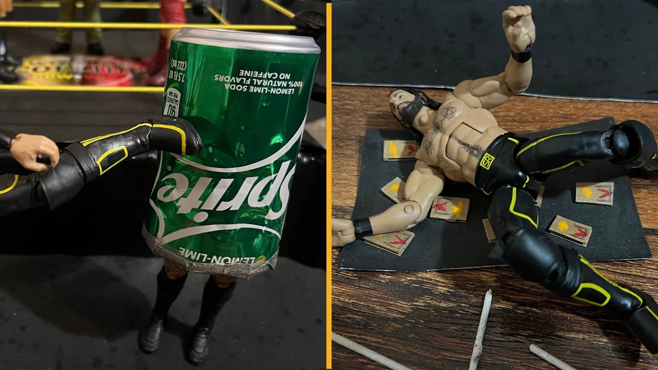 How I make weapons for my wrestling figures