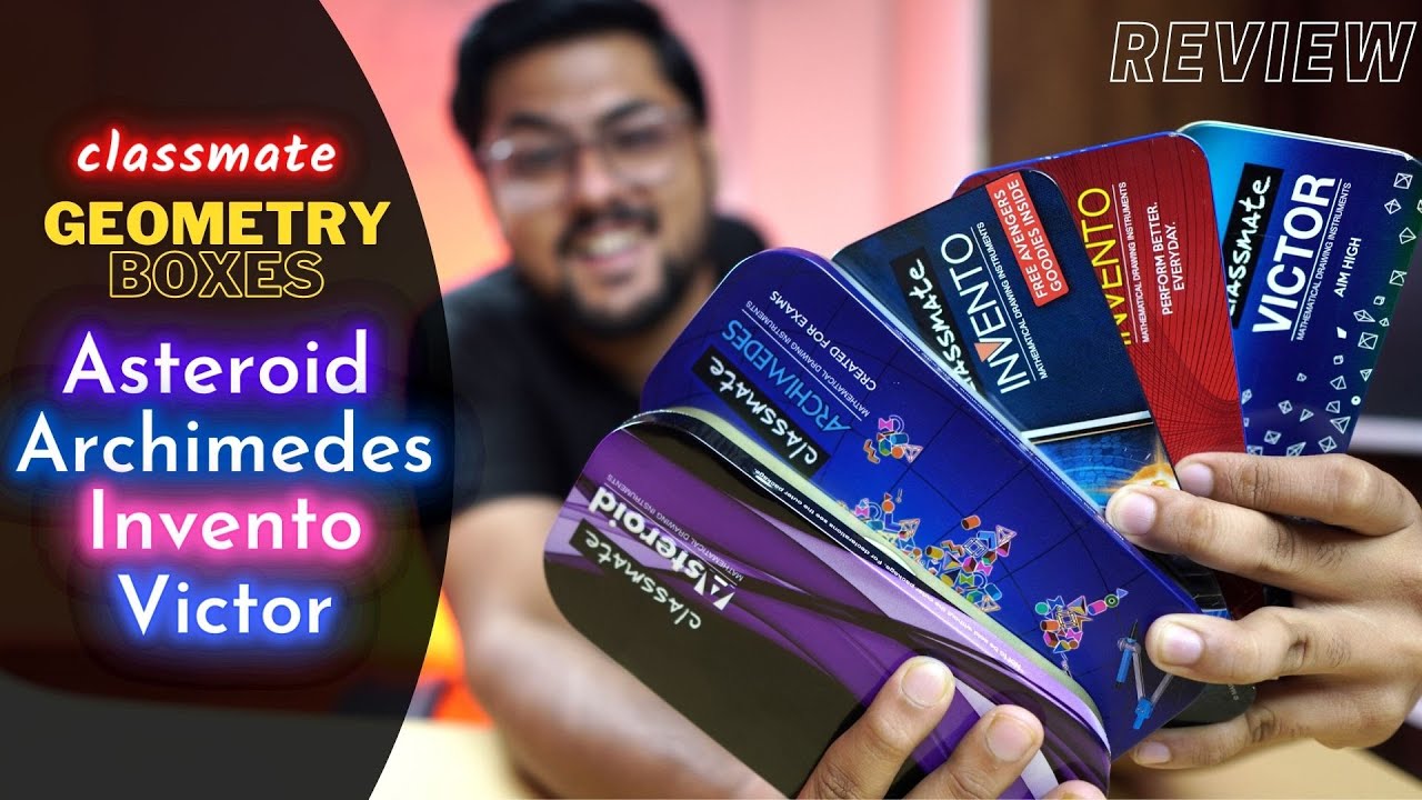 Best Classmate Geometry box in India | Asteroid | Archimedes | Invento | Victor 🔥🔥🔥